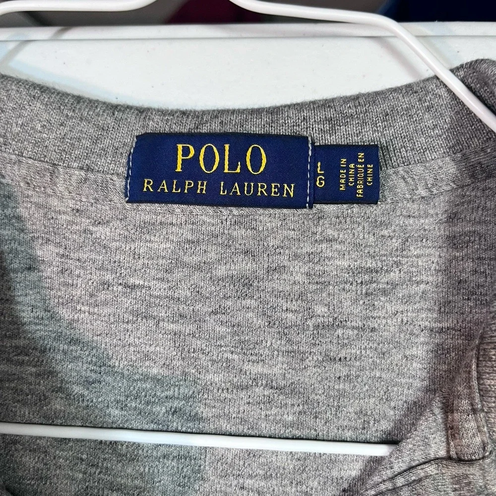 Polo Ralph Lauren‎ Men's Polo Size Large Gray